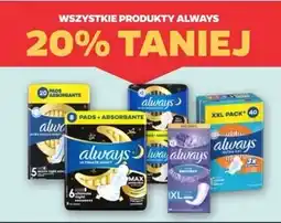 Netto Wkładki higieniczne long plus Always Dailies Extra Protect oferta