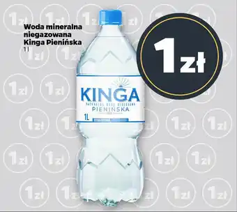 Netto Woda mineralna niegazowana Kinga Pienińska oferta