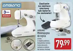ALDI Maszyna do szycia Ambiano oferta