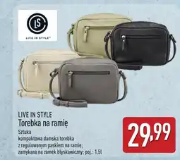 ALDI Torebka Live in style oferta