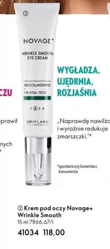 Oriflame Krem pod oczy NovAge oferta