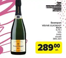 Carrefour Market Szampan Veuve Clicquot oferta