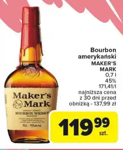 Carrefour Market Whisky Maker's Mark oferta