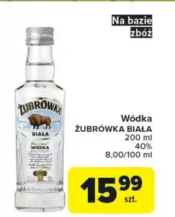 Carrefour Market Wódka Żubrówka oferta