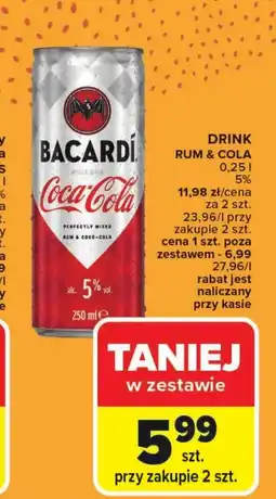 Carrefour Market Drink Bacardi oferta