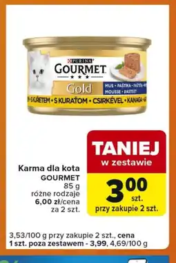 Carrefour Express Karma dla kota Gourmet Gold oferta