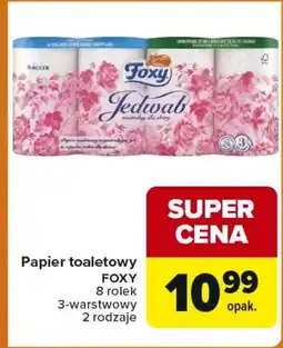 Carrefour Express Papier toaletowy Foxy oferta