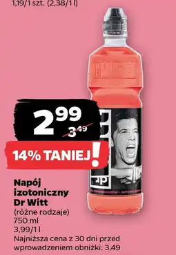 Netto Napój izotoniczny Dr Witt oferta