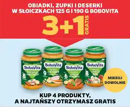 Netto Obiadki, zupki i deserki w słoiczkach bobovita oferta