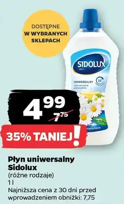 Netto Płyn uniwersalny Sidolux oferta