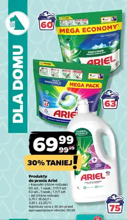 Netto Produkty do prania Ariel oferta