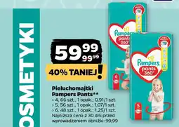 Netto Pieluchomajtki Pampers Pants oferta