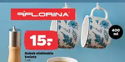 Netto Kubek niebieskie kwiaty oferta