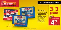 Biedronka Masło ekstra Polskie Mlekovita oferta