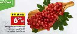 Biedronka Winogrono różowe na wagę oferta