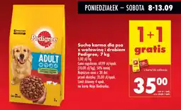 Biedronka Sucha karma dla psa z wołowing i drobiem pedigree oferta