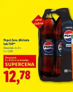 Lidl Pepsi Zero 2x2L oferta