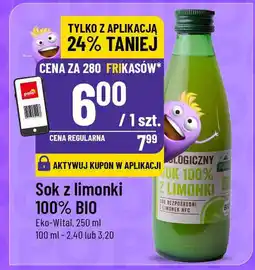 Polomarket Sok z limonki 100% BIO Eko-Wital oferta