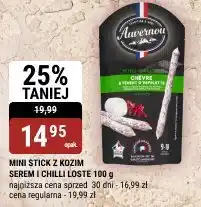 bi1 Mini Sticks z kozim serem i chilli Auvergnou oferta