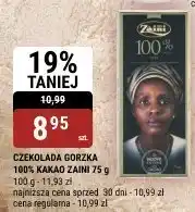 bi1 Czekolada gorzka 100% kakao Zani oferta