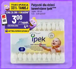 Polomarket Patyczki dla dzieci bawełniane Ipek oferta