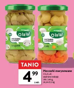 Intermarche Pieczarki marynowane O LA LA! całe/krojone oferta