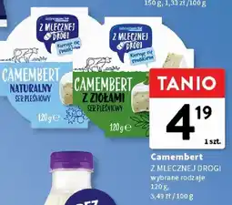 Intermarche Ser Camembert Z MLECZNEJ DROGI naturalny/z ziołami oferta