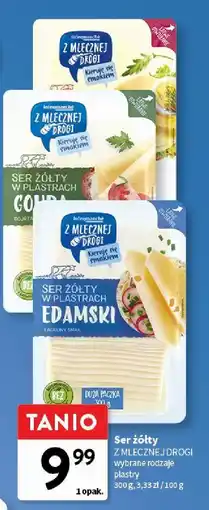 Intermarche Ser żółty Z MLECZNEJ DROGI Gouda/Edamski oferta