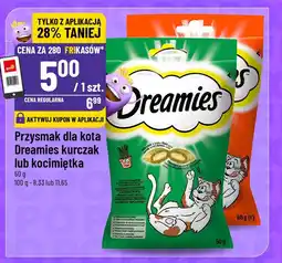 Polomarket Przysmak dla kota Dreamies kurczak lub kocimiętka oferta