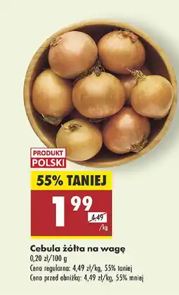 Biedronka Cebula żółta oferta