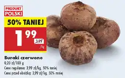 Biedronka Buraki czerwone oferta