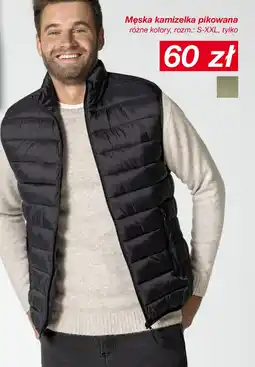 KiK Męska kamizelka pikowana oferta