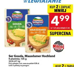 Lewiatan Ser Maasdamer Hochland plastry 135g oferta