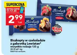 Lewiatan Biszkopty w czekoladzie z galaretką Lewiatan wszystkie rodzaje oferta