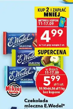 Lewiatan Czekolada mleczna E.Wedel klasyczna, truskawkowa, gruszkowa oferta