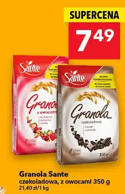 Lewiatan Granola Sante czekoladowa 350g oferta