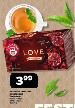 Netto Herbata owocowa ekspresowa Love Teekanne oferta