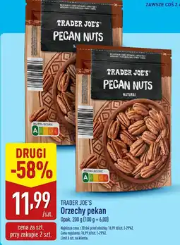 ALDI Orzechy pekan naturalne Trader Joe's oferta