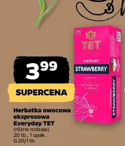 Netto Herbata owocowa ekspresowa Everyday TET oferta