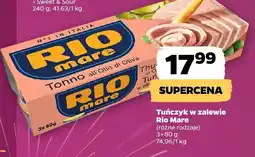 Netto Tuńczyk w zalewie Rio Mare oferta