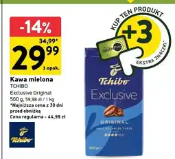Intermarche Kawa mielona TCHIBO Exclusive Original oferta