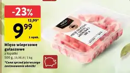 Intermarche Mięso wieprzowe gulaszowe z łopatki Intermarche oferta