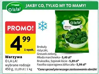 Intermarche Warzywa mrożone O La La! brokuły różyczki oferta