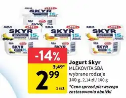 Intermarche Jogurt Skyr Mlekovita SBA oferta