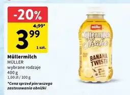Intermarche Napój mleczny Müllermilch oferta