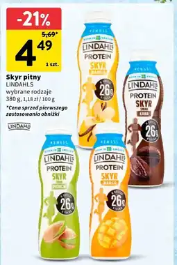 Intermarche Napój mleczny Skyr pitny Lindahls oferta