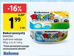 Intermarche Serek Bakuś puszysty Bakoma oferta