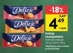 Intermarche Ciastka Delicje Szampańskie oferta