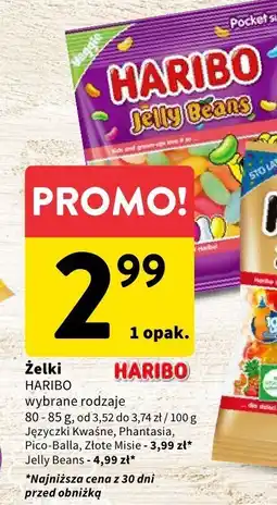 Intermarche Żelki Haribo oferta