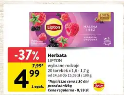 Intermarche Herbata Lipton oferta